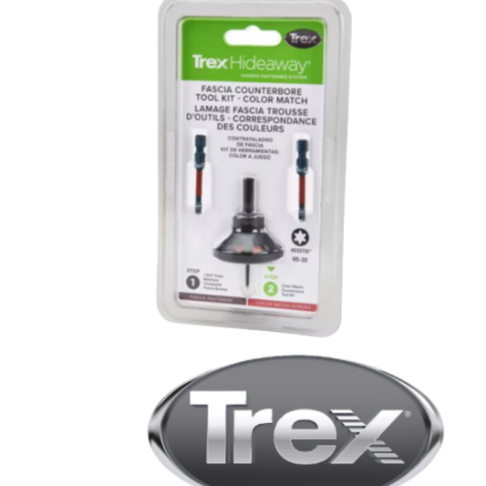 TREX: Color-Match Screw Counterbore and Bit Tool Kit