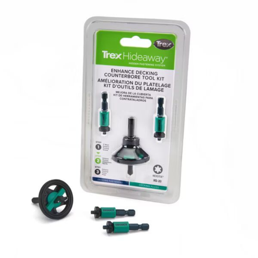 TREX: Enhance Plug Counterbore and Drive Tool Kit