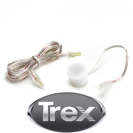 TREX Outdoor Lighting: Recessed Deck Light, 4-Pack