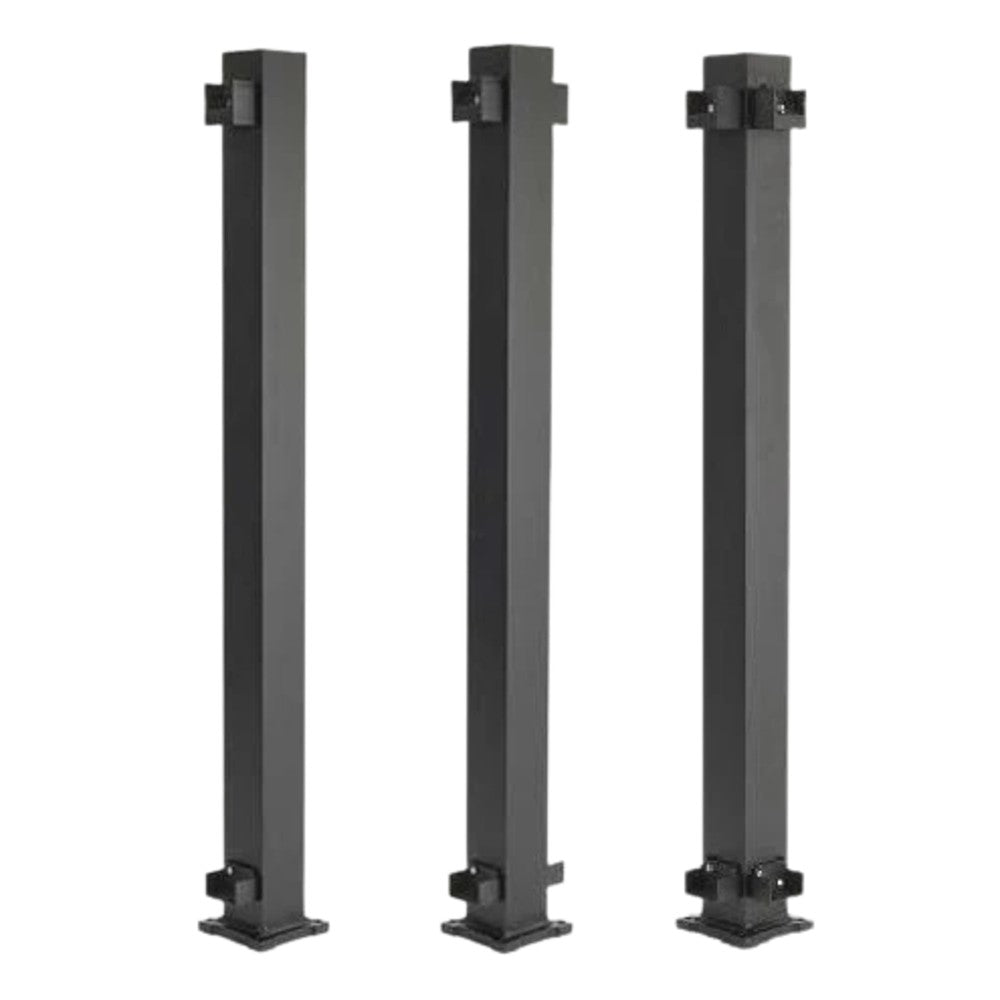 TREX Signature Aluminum Pre-Bracketed Railing Post