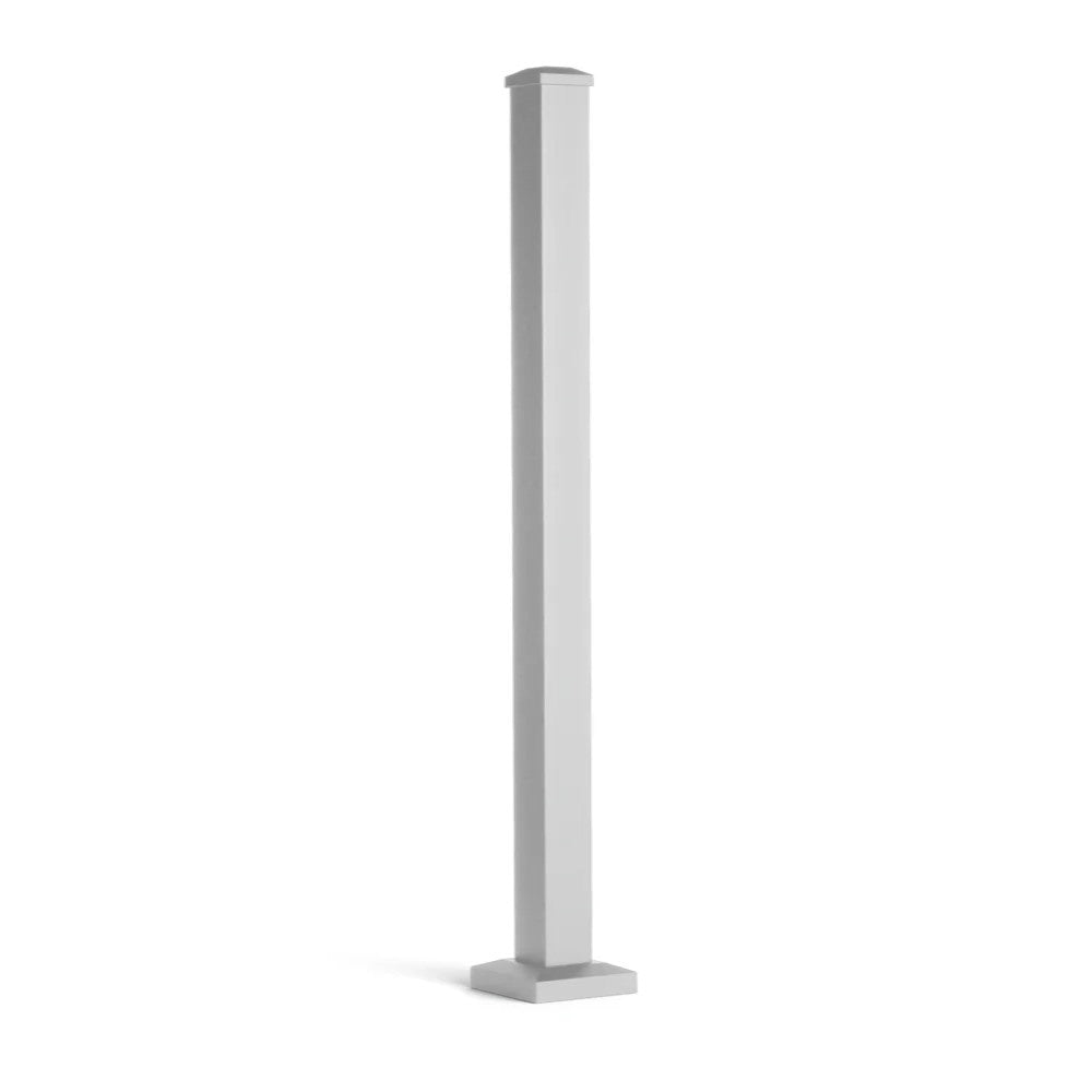 TREX Signature Aluminum Pre-Bracketed Railing Post