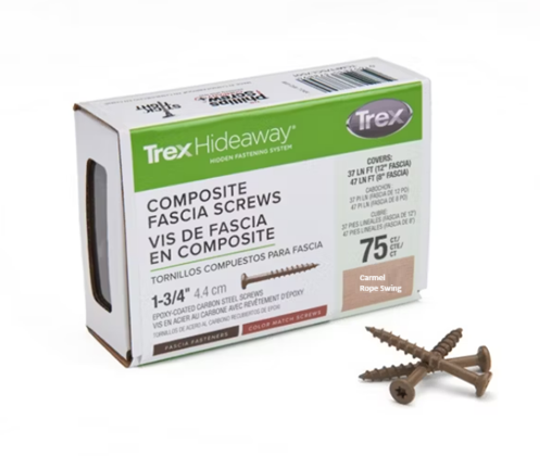 Trex Transcend® Color-Matched Fascia Screws