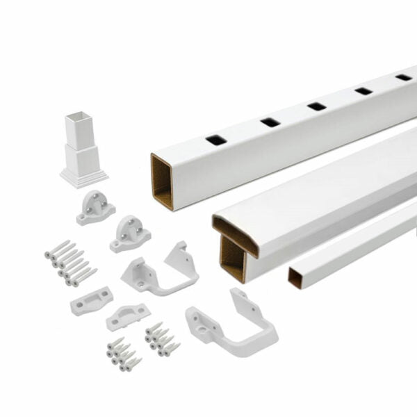 Trex® Select T-Rail Stair Rail &amp; Square Baluster Kit Composite Railing Trex   