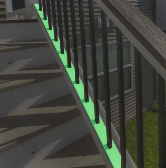 Trex Transcend® 6’ and 8' Stair Infill Kit for Square or Round Balusters Aluminum Railing Trex   