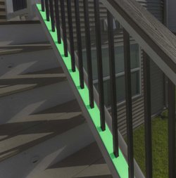 Trex Transcend® 6’ and 8' Stair Infill Kit for Square or Round Balusters Aluminum Railing Trex   