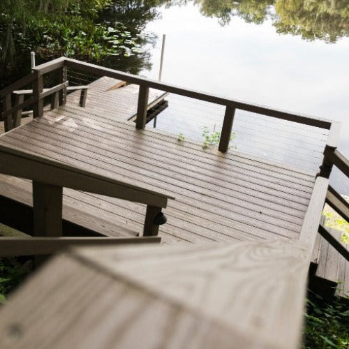 WearDeck® Composite Deck Board - 5/4" x 6" HDPE Decking Owens Corning WearDeck