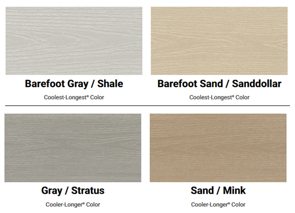 WearDeck® Composite Deck Board - 2" x 6"