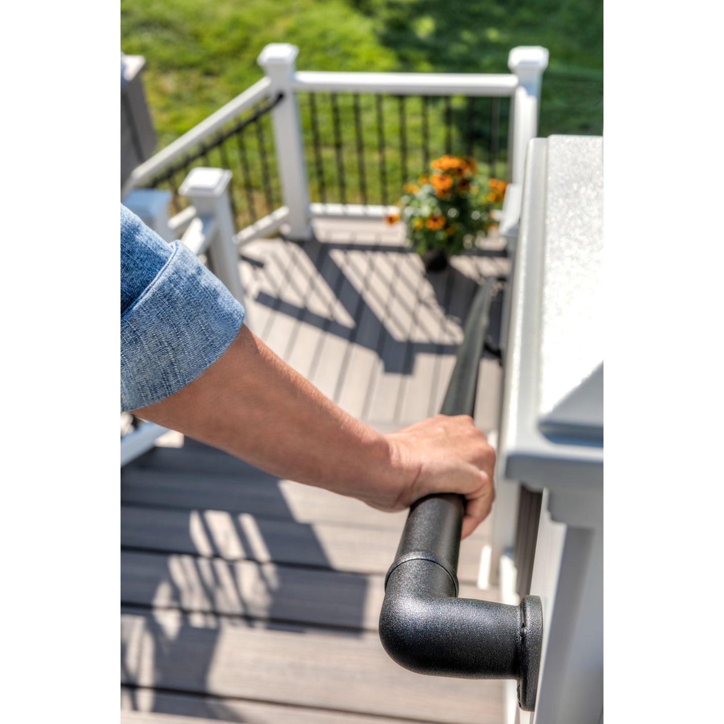 TREX ADA Handrail Wall Return