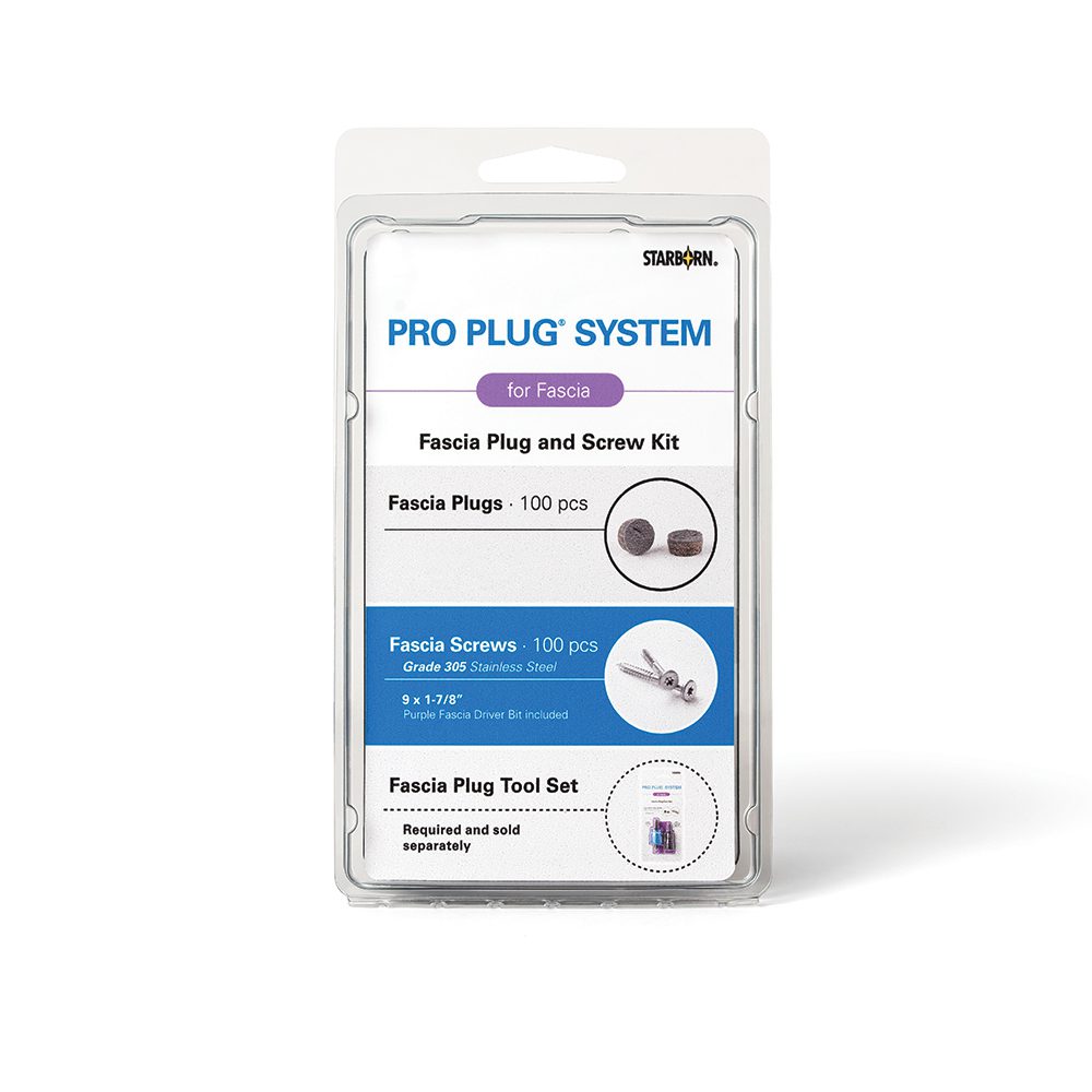 Fiberon Fascia Plug Kit by Starborn
