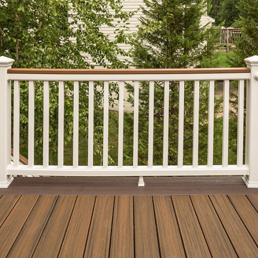 Trex Transcend® Crown Top Rail Composite Railing Trex   