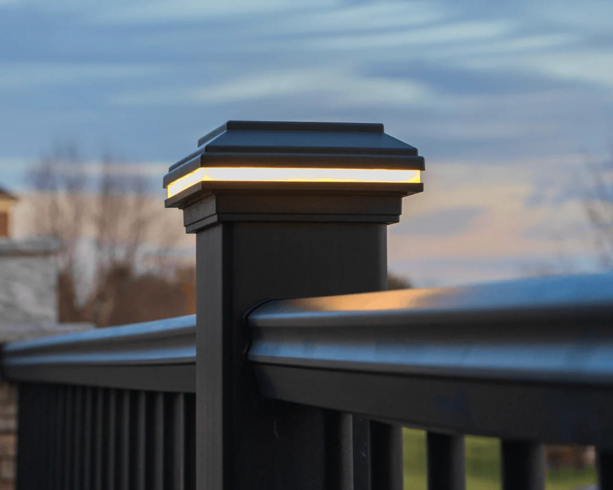 Tru-Scapes post cap lighting