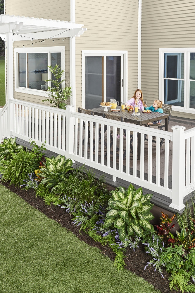 Wolf Rail - Traditional Rail Kit - Vinyl with Double Aluminum Channel