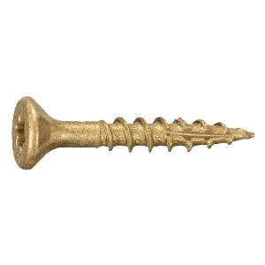 SaberDrive Deck Screws #9 x 1-1/4" Tan 5lb Box (50749) Hardware SaberDrive   