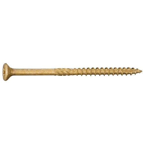SaberDrive Deck Screws #9 x 3" Tan 5lb Box (50755) Hardware SaberDrive   