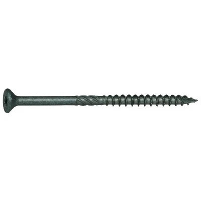 SaberDrive Deck Screws #9 x 3&quot; Green 1lb Box (09884) Hardware SaberDrive   